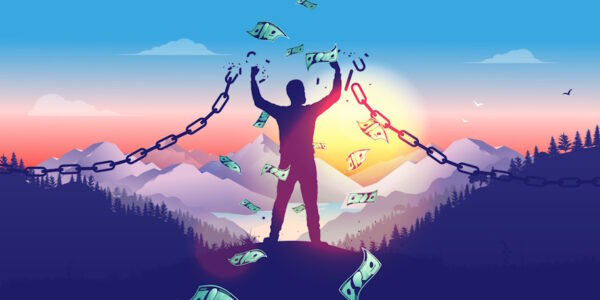 financial freedom graphic