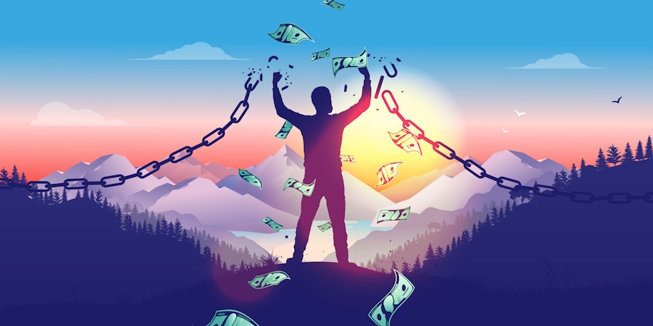 financial freedom graphic financial freedom graphic