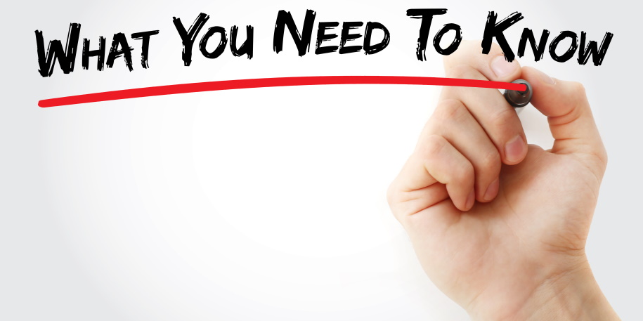 what you need to know sign what you need to know sign